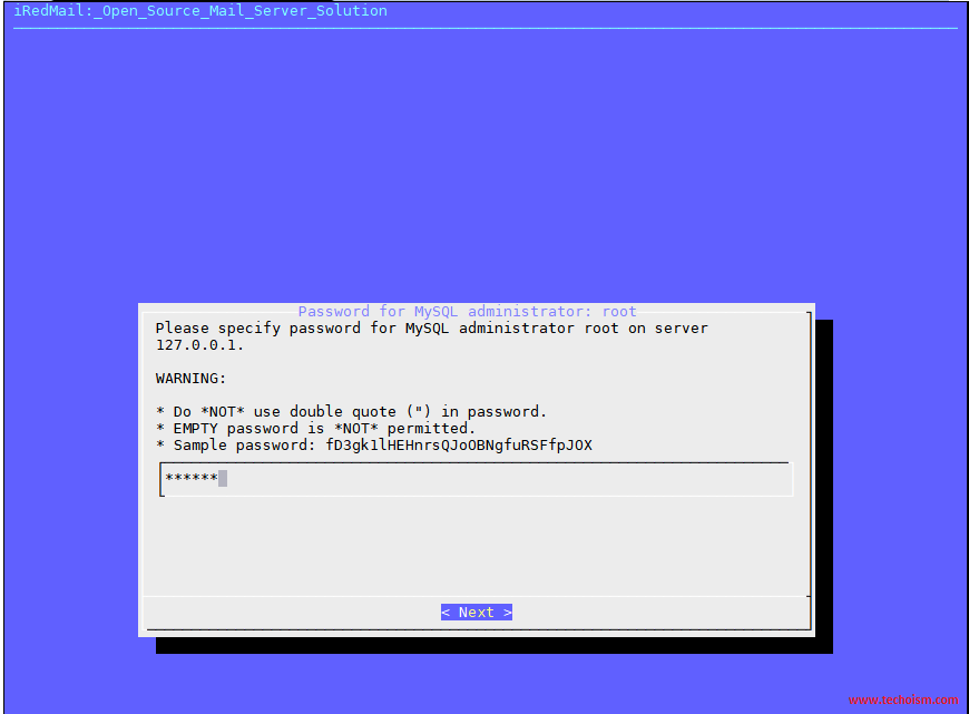 iRedMail Install 5