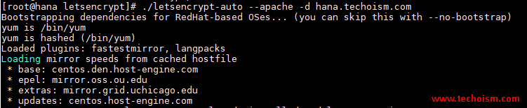 Let's Encrypt Install 1