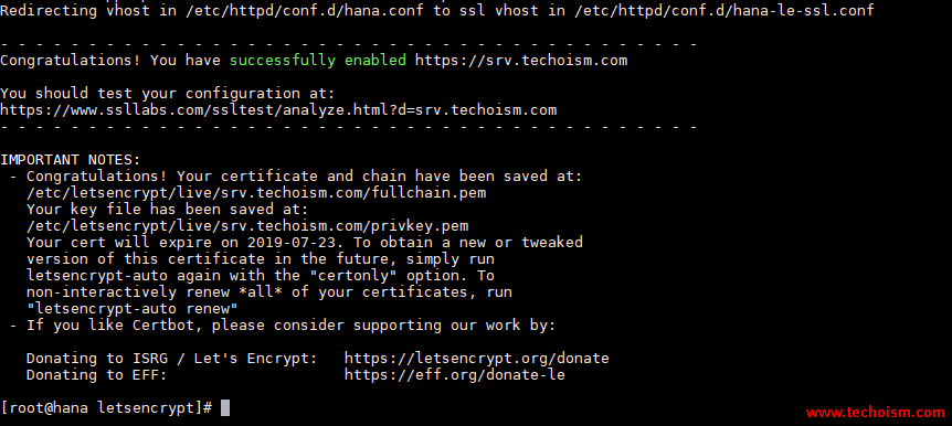 Let's Encrypt Install 6